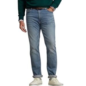 POLO Ralph Lauren Hampton Relaxed Straight Stretch Jeans | Size 42x36T
